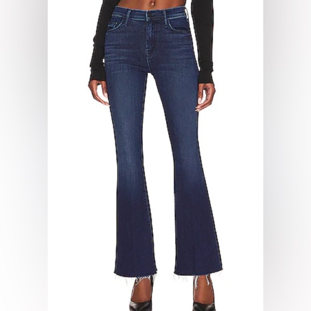 MOTHER Weekender Fray in Mint Condition Wash (size 27)